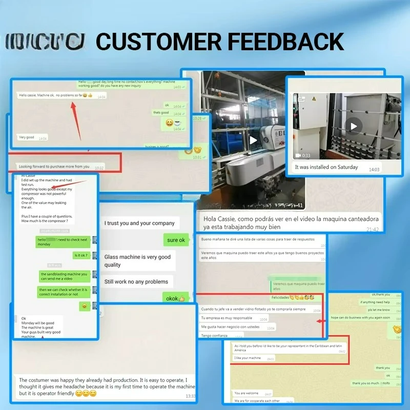 Mini moedor redondo interno e externo com chanfro de vidro personalizável