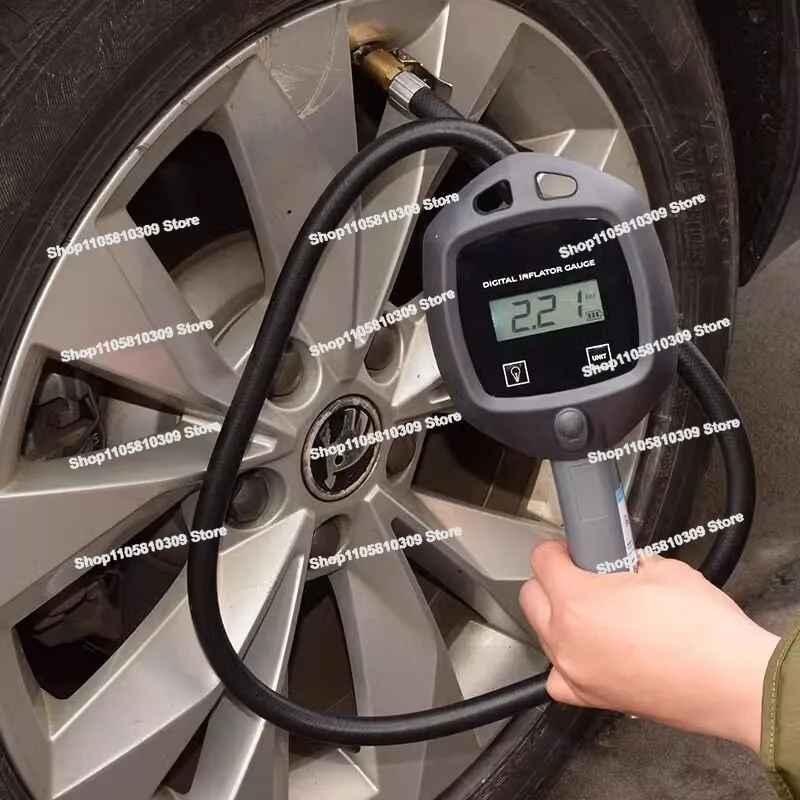 Thickened Hose for Tire Pressure Gauge, High-pressure Inflation Hose for Digital Display Instrument