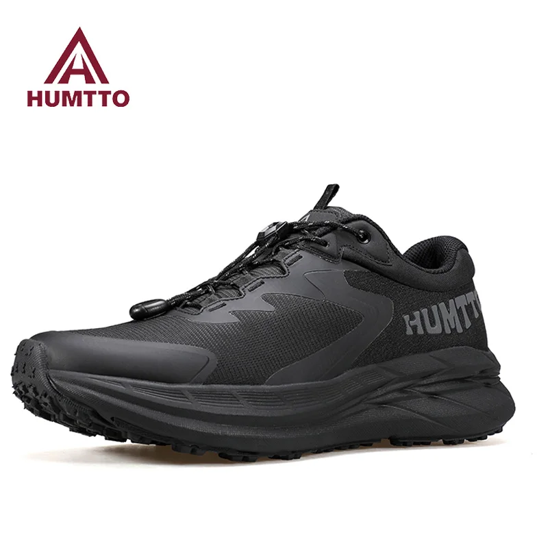 HUMTTO Outdoor hiking shoes men casual shoes anti slip sneakers ankle trekking boots breathable off-road running shoes