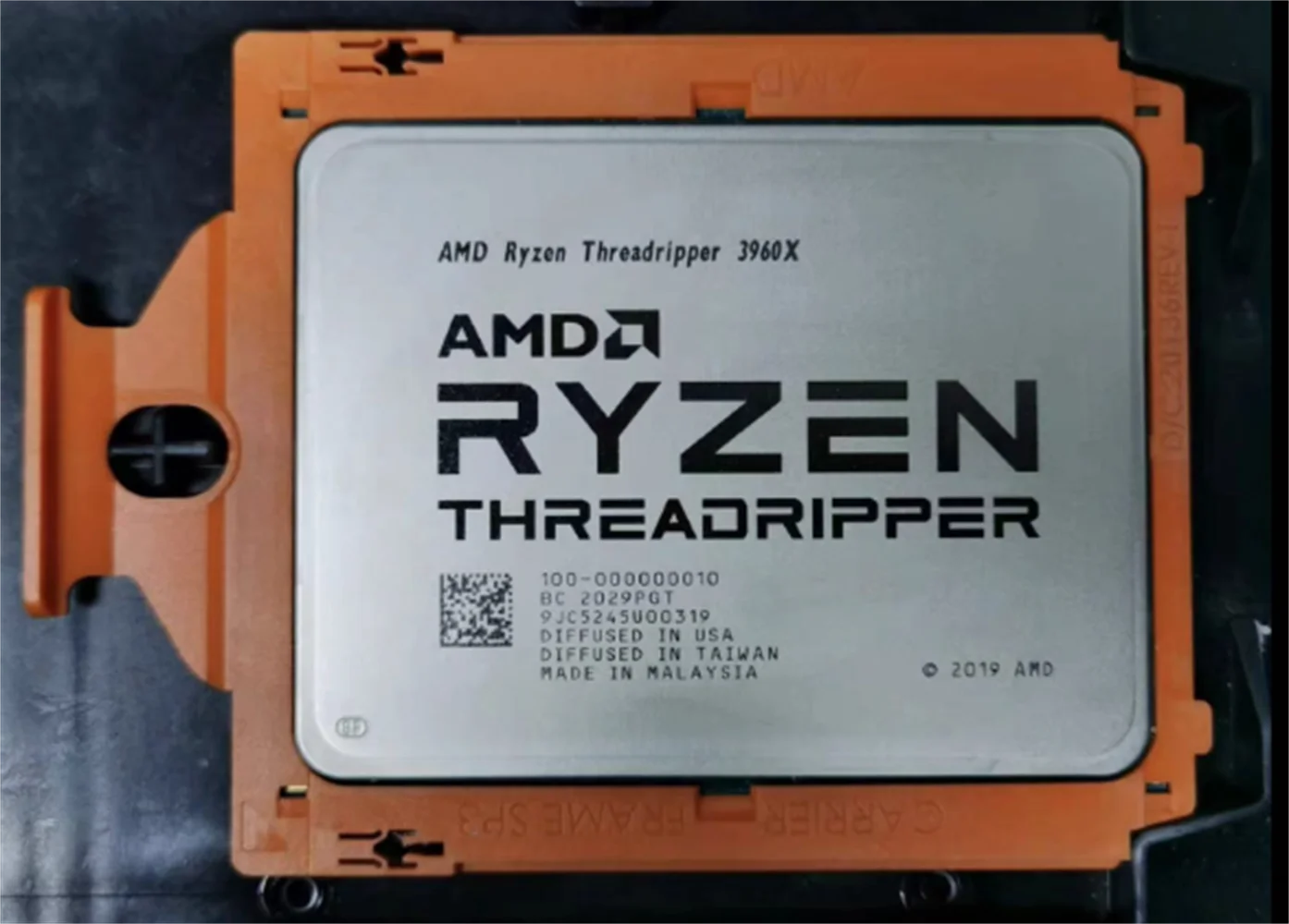 Threadripper 3960X 3.8Ghz 24 Core/48 Thread  L3 Cache 128MB TDP 280W sTR3 Up to 4.5GHz