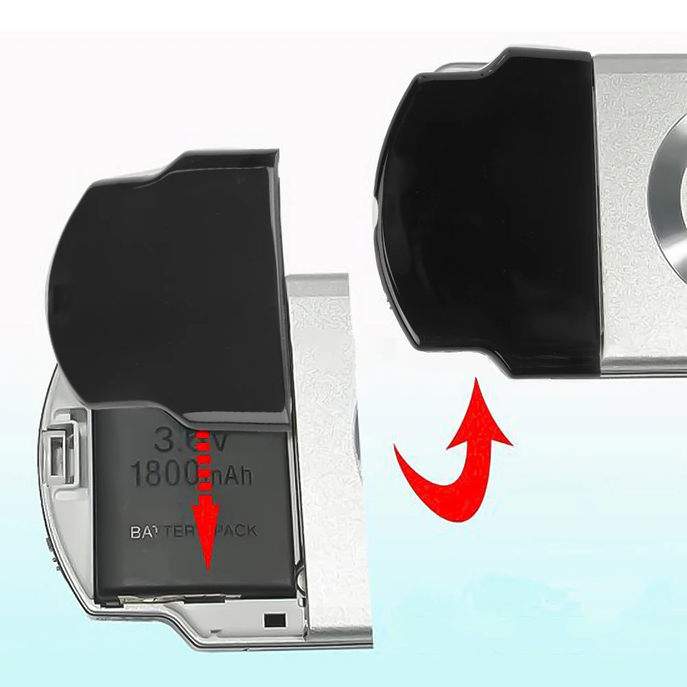 Carcasa Trasera para Batería, Tapa Trasera para Batería, Carcasa para Batería para Playstation Portable PSP 2000/3000