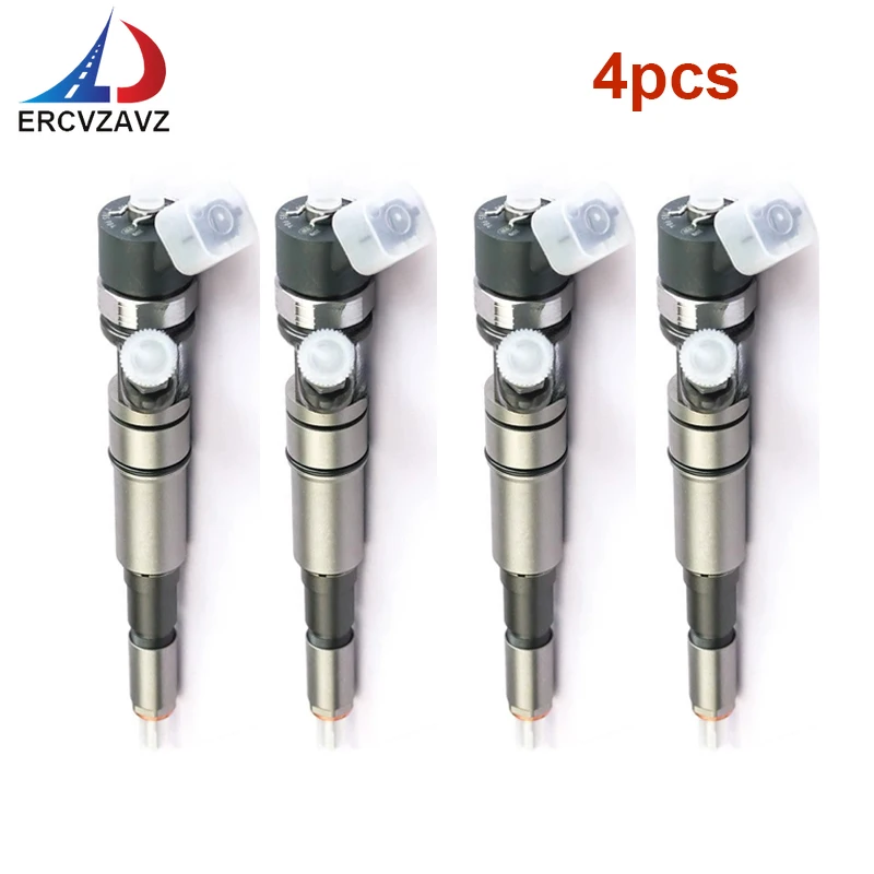 

4шт 0445110029 2354093 Комплект форсунок дизельного топлива для BMW E46 E39 E38 E53 330d 330xd 530d X5 730d инжектор