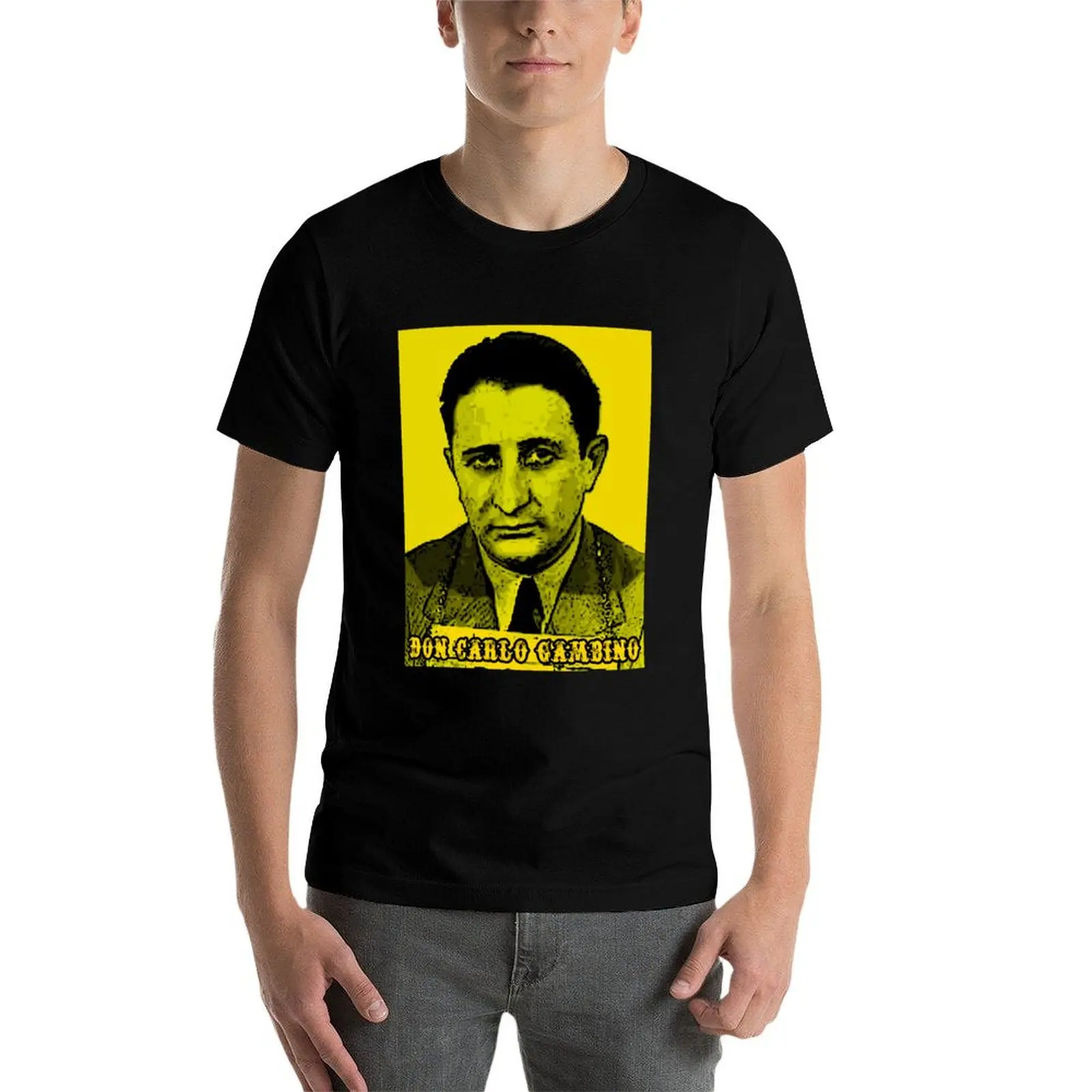 Don Carlo Gambino Mobster T-Shirt summer 2025 shirts graphic tee new edition big and tall t shirts for men