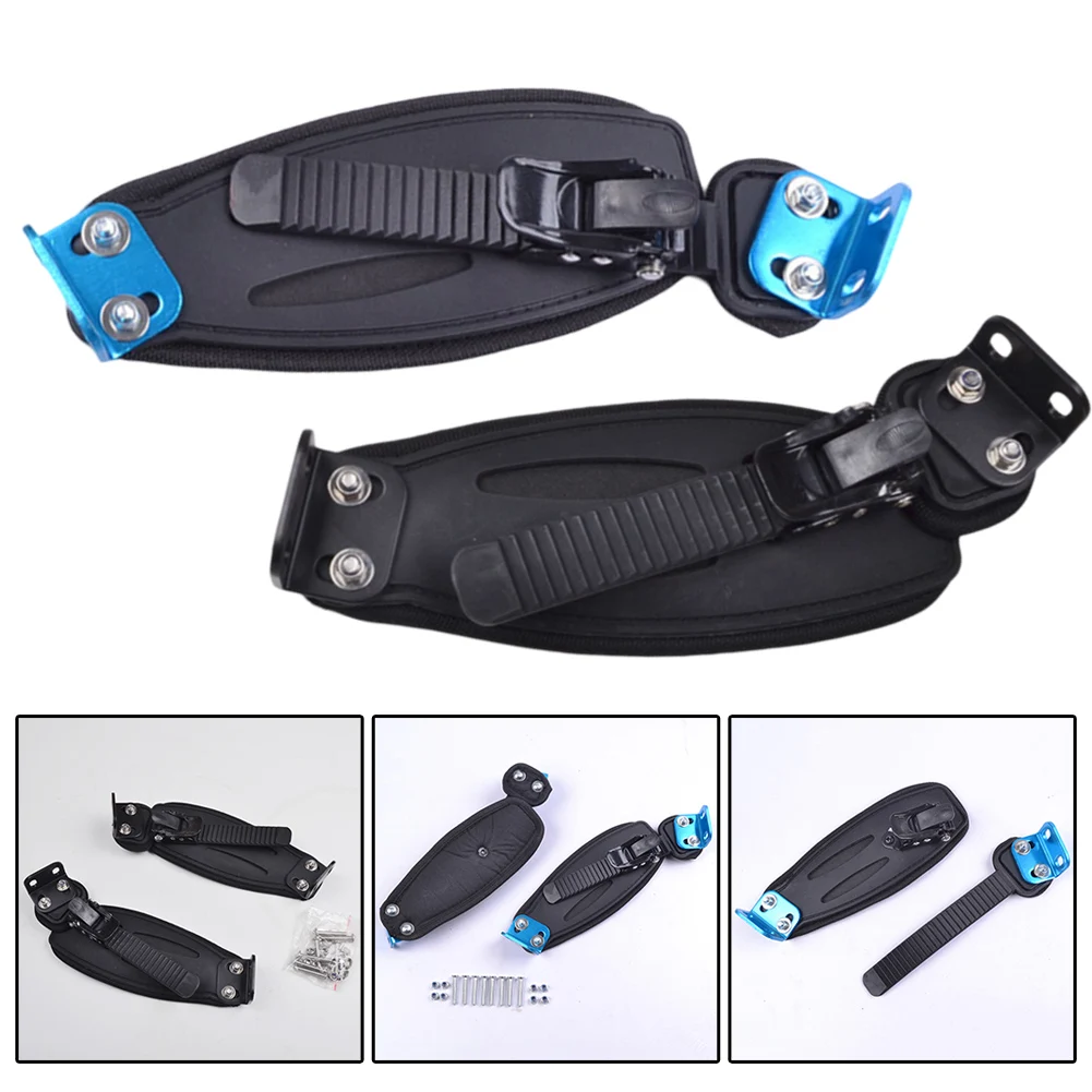 /Adjustable /Electric /Skateboard Foot Strap Fixing Band With Aluminum Alloy L-Shaped Buckle Rubber Nylon Holder Belt For Longbo