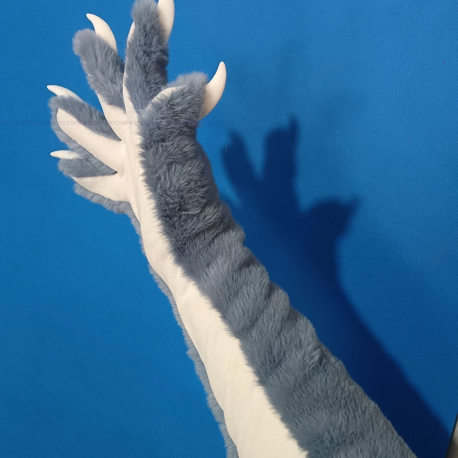 Fursuit Animal Cosplay Paws Gloves Long Accessories Fluffy Animal Manga Party Cos Furry Paws Cat Soft Cute Unisex Costume