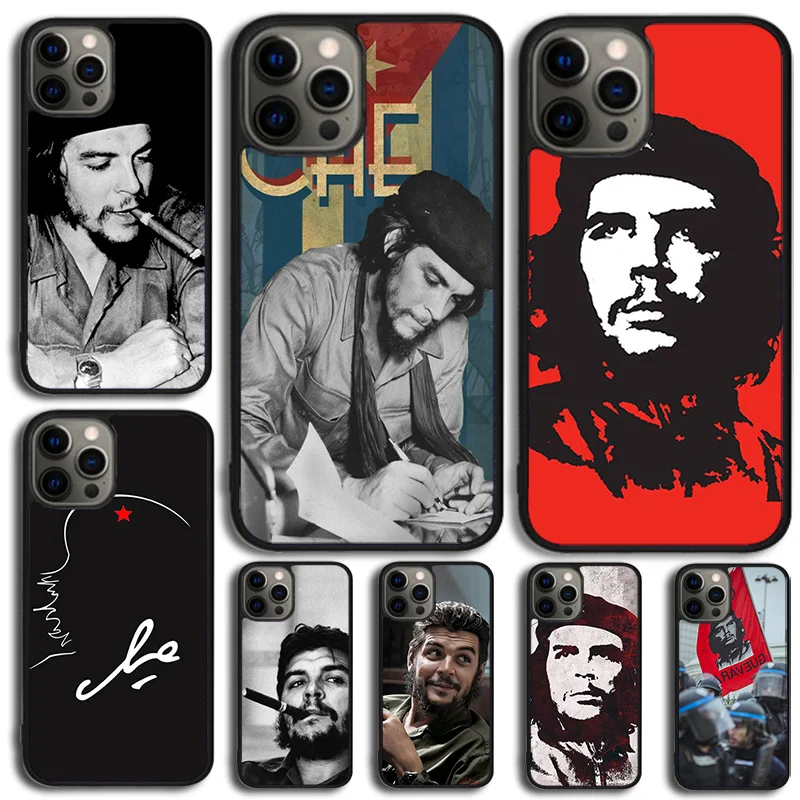 Che Guevara Phone Case For iPhone 16 15 14 13 12 Mini 11 Pro Max Plus X XS Max XR Cover Shell coque