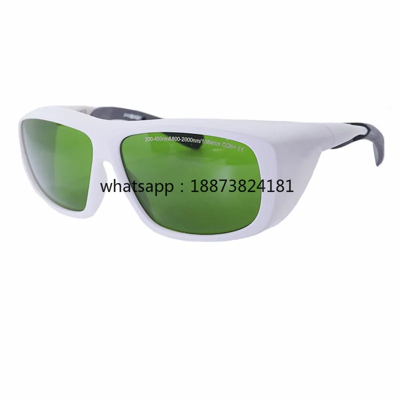 Gafas Protectoras para Marcado, Soldadura, Eliminación de Óxido y Limpieza con Láser de Fibra de 1064nm, 980nm, 1080nm, Producto de Medicina China, Envío Rápido