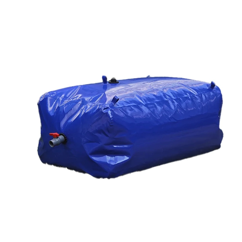 Der heiß verkaufte Wasserbeutel 1000L aus PVC-Material kann zur Aufbewahrung von Wasser und Katastrophen verwendet werden