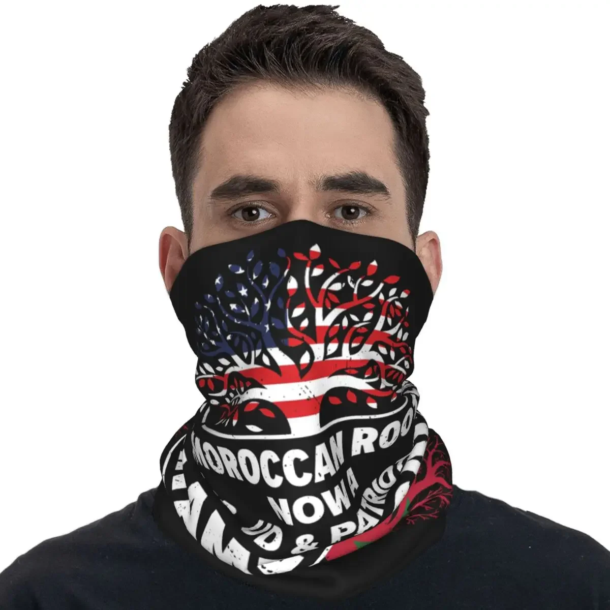 Doğan fas fas Balaclava amerikan abd avcılık balıkçılık yüz maskeleri Unisex Anti-UV bisiklet maskesi boyun ısıtan atkı Bandana