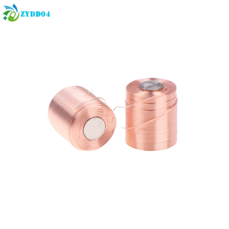 

● 1 шт. Магнитная катушка для левитации из чистой меди 9*10 мм, цилиндрическая медная катушка, электромагнитные аксессуары