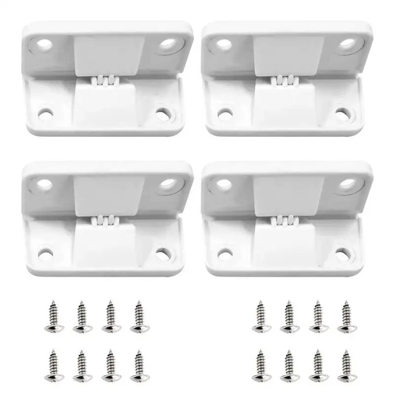 4pcs Coolers Replacement Hinges Hinges Set Cooler Lid Hinges For Colemans Coolers Hinges Kit With Screws