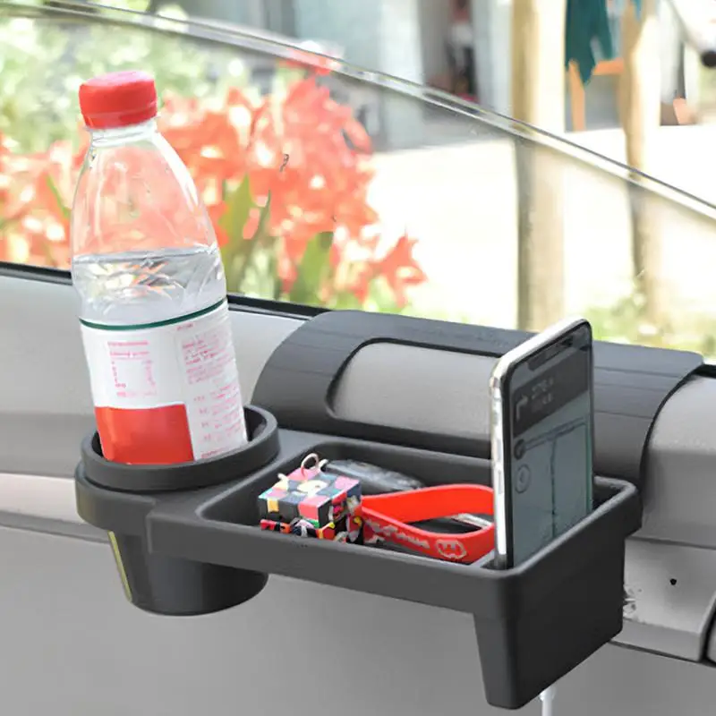 Side Pocket For Car Phone Stand Storage Box Cell Phone Holder Suspending Storage Organizer Water Cup Holder Car Interior