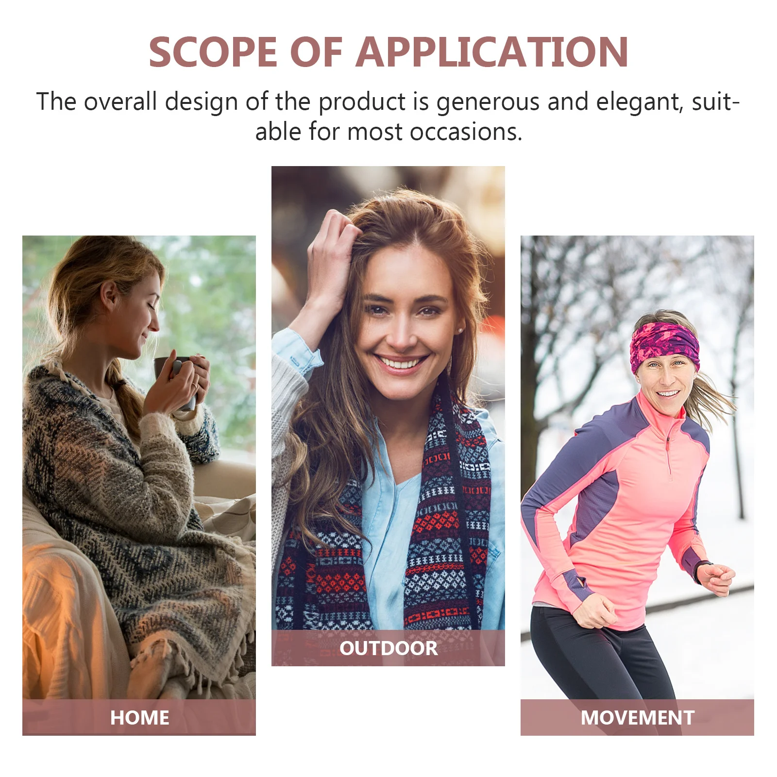 

1Pair Double Layer Winter Gloves Women Warm Thickened Gloves Simple Design Red Bean Paste Color Insulated Mittens