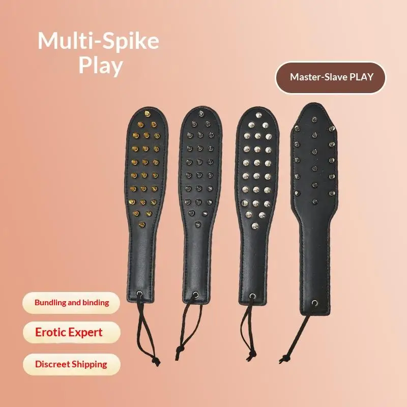 【AD】BDSM Soft PU Paddle Whip Flirt for Male Female Ideal Sex Toy for Women Men Adult Couples Perfect for Lover Game Alternatives view 2
