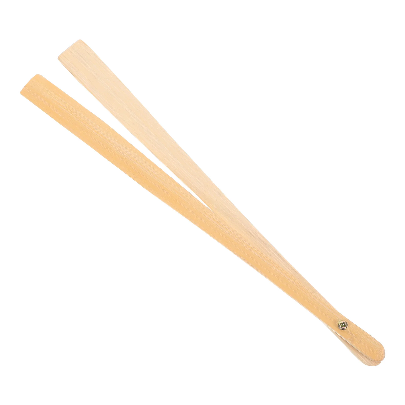 

2Pcs DIY Bamboo Foldable Fan Frame Handcrafted Wood Replacement Grip Crafts Supplies Framed Fans Foldable Daily Use