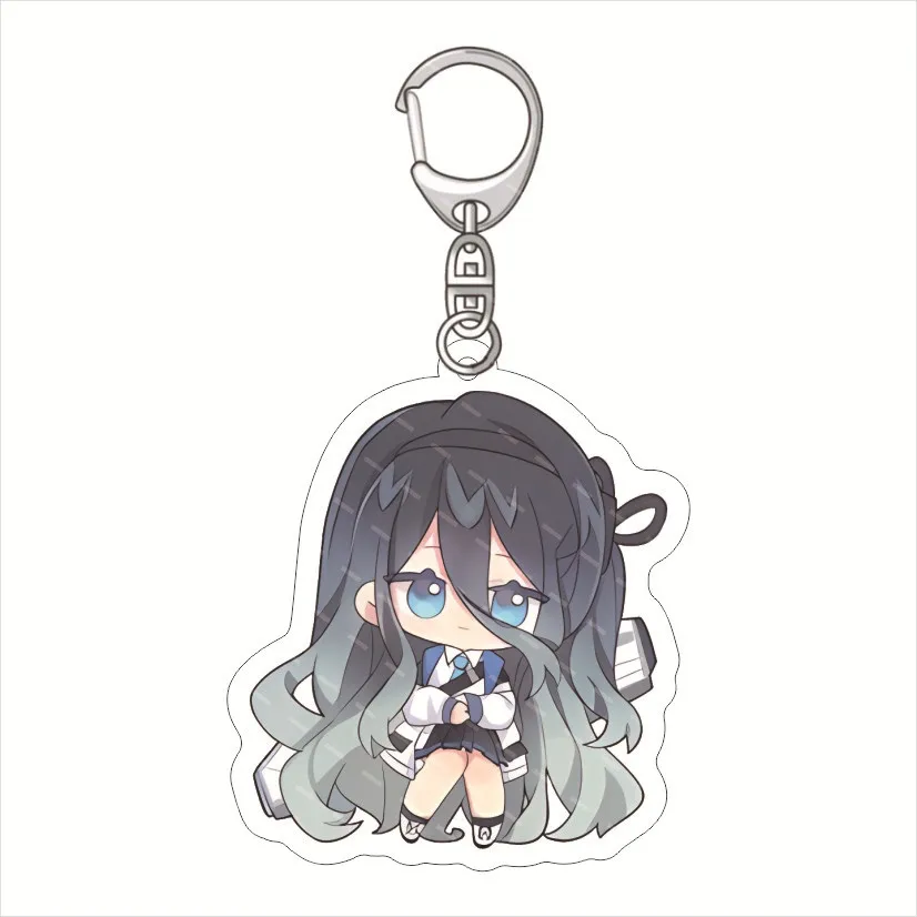 

Anime Blue Archive Kuda Izuna Acrylic Figures Keychain Cartoon Cute Girls Bag Pendant Women Car Keyrings for Fans Chaveio Gifts