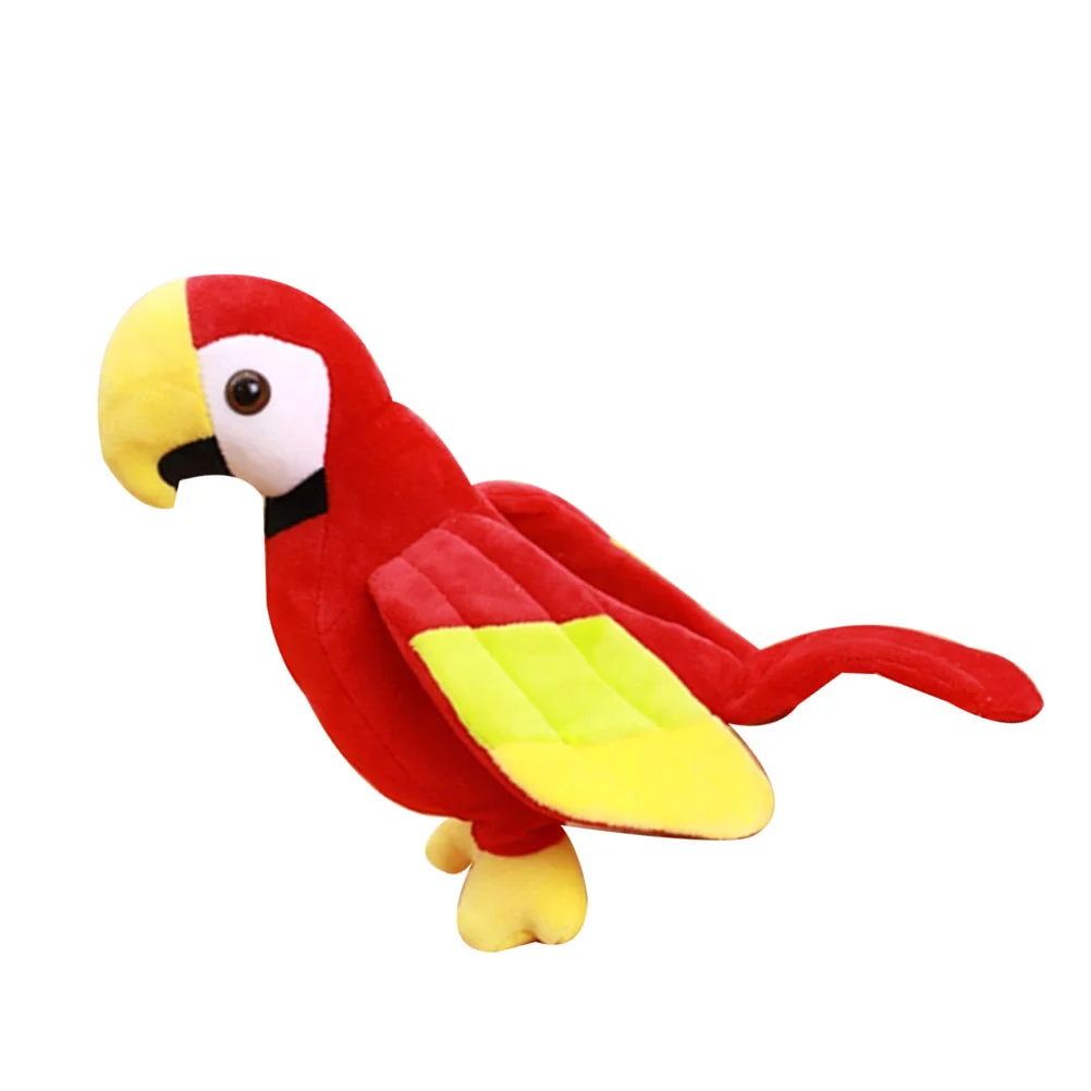 

Parrot Baby Girl Toys Stuffed Kids Goodie Bag Stuffers Small Animals Chew for Plush Bird Travel