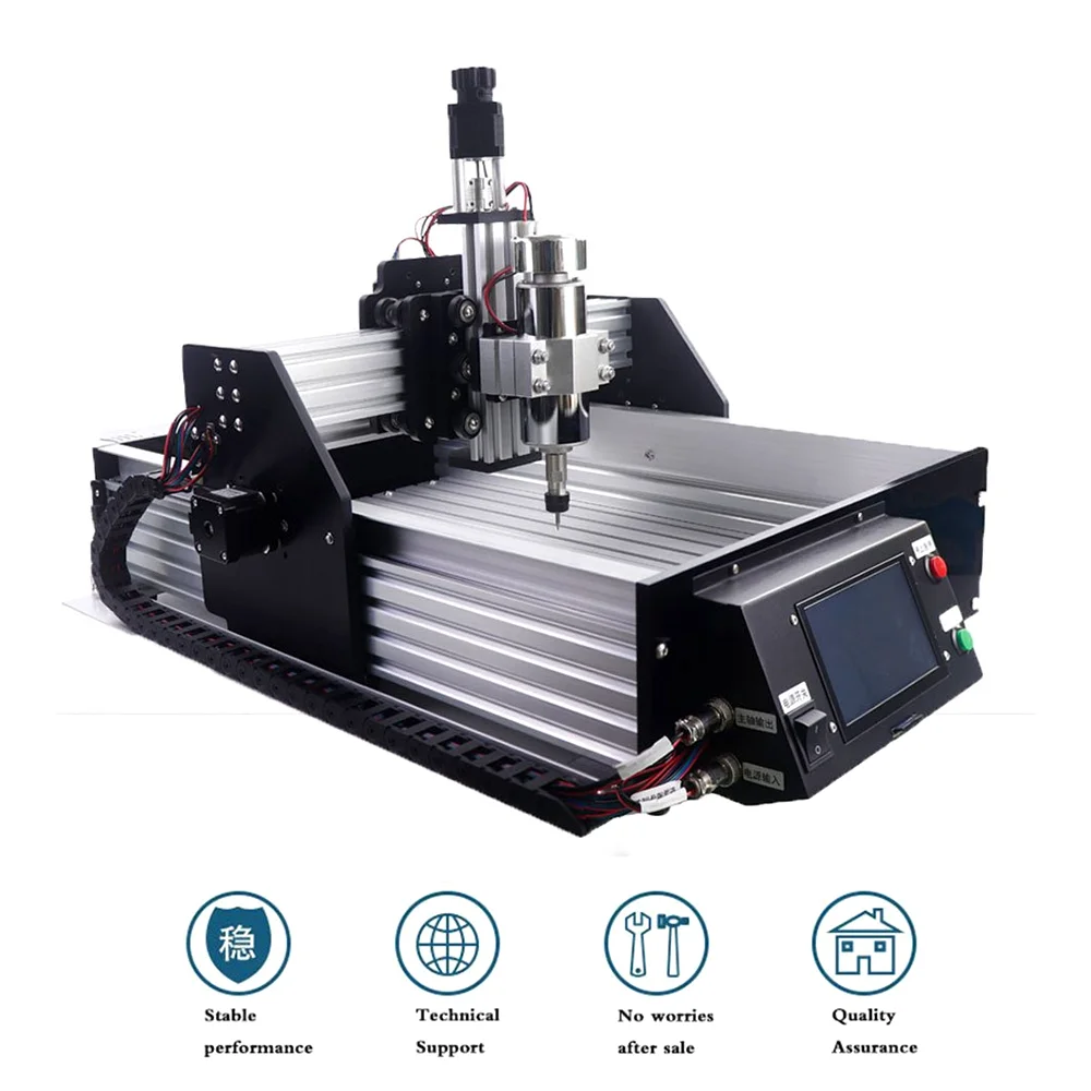 

Automatic desktop small CNC engraving machine off-line PCB cutting IC grinding DIY industrial-grade