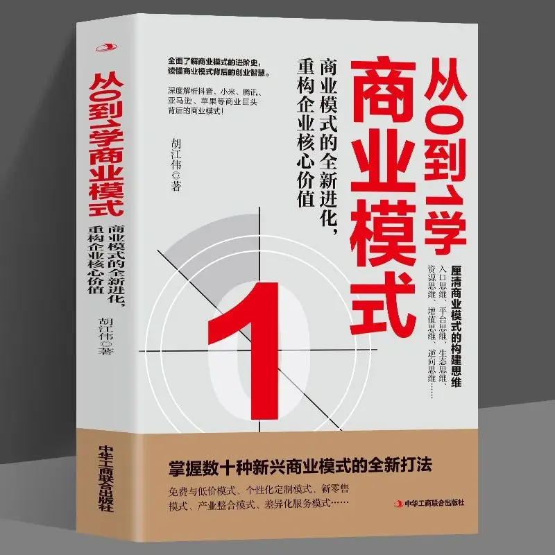 Juego completo de 4 volúmenes de Libros económicos y de gestión, la importante del modelo de negocio y los Libros de proceso específico