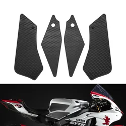 Tank Grip Traction Pad Side Gas Knee Protection For Yamaha YZF R1 M YZF-R1M with Tank Extender 2015 to 2025 (Not STD Tank)
