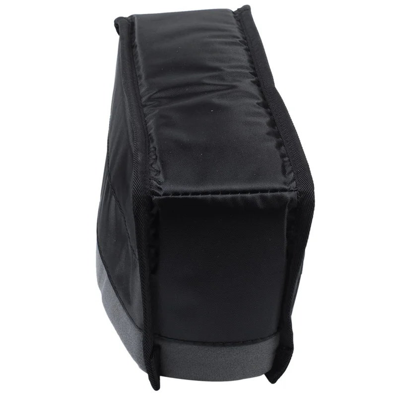 6X 耐衝撃 Dslr 一眼レフカメラインサートオーガナイザーケースパーティションディバイダー保護ケース (ブラック + グレー)