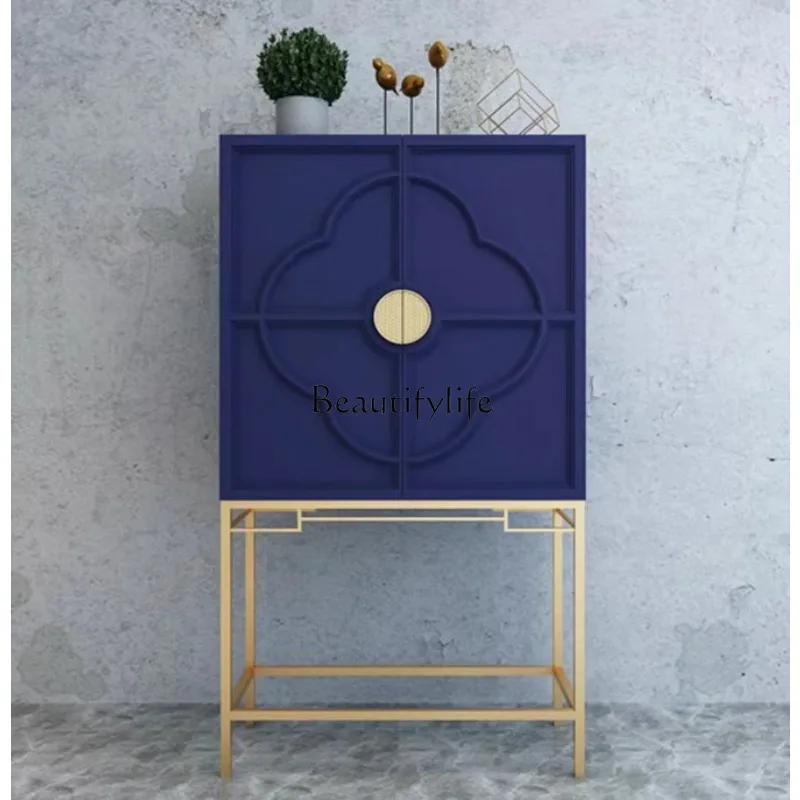 

*Light luxury entrance cabinet Storage storage Decorative meal side Light luxury post-modern entrance aisle cabinet