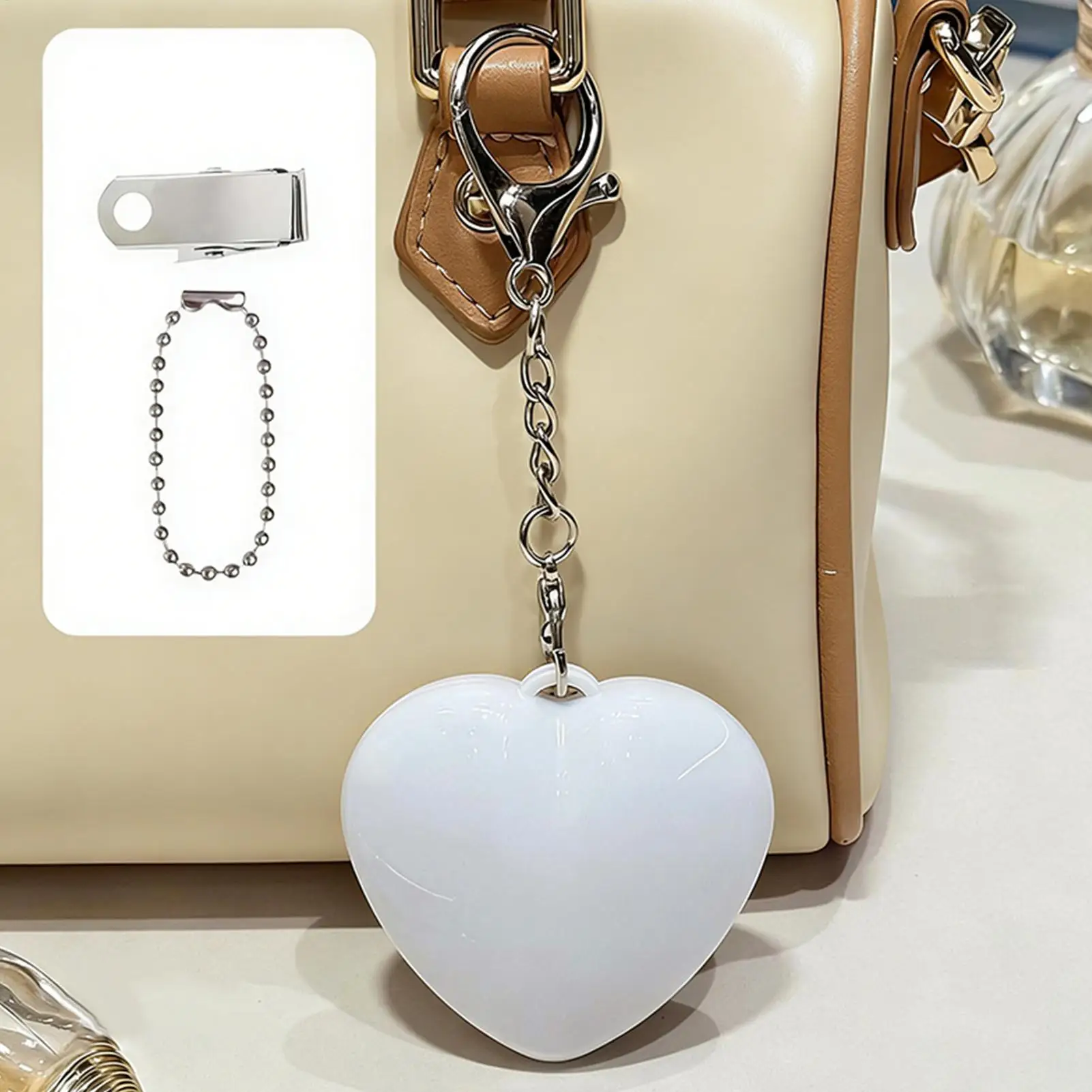 

Touch Sensing Purse Light Rechargeable Mini LED Portable Nightlight for Finding Keys in Dark Bag, Backpack Travel Outdoor