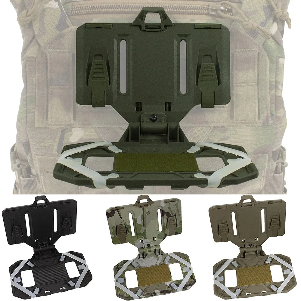 New Generation Molle Mobile Phone Carrier, Quick Access Folding Holder, Tactical Vest Chest Bracket, Airsoft Guard Carrier