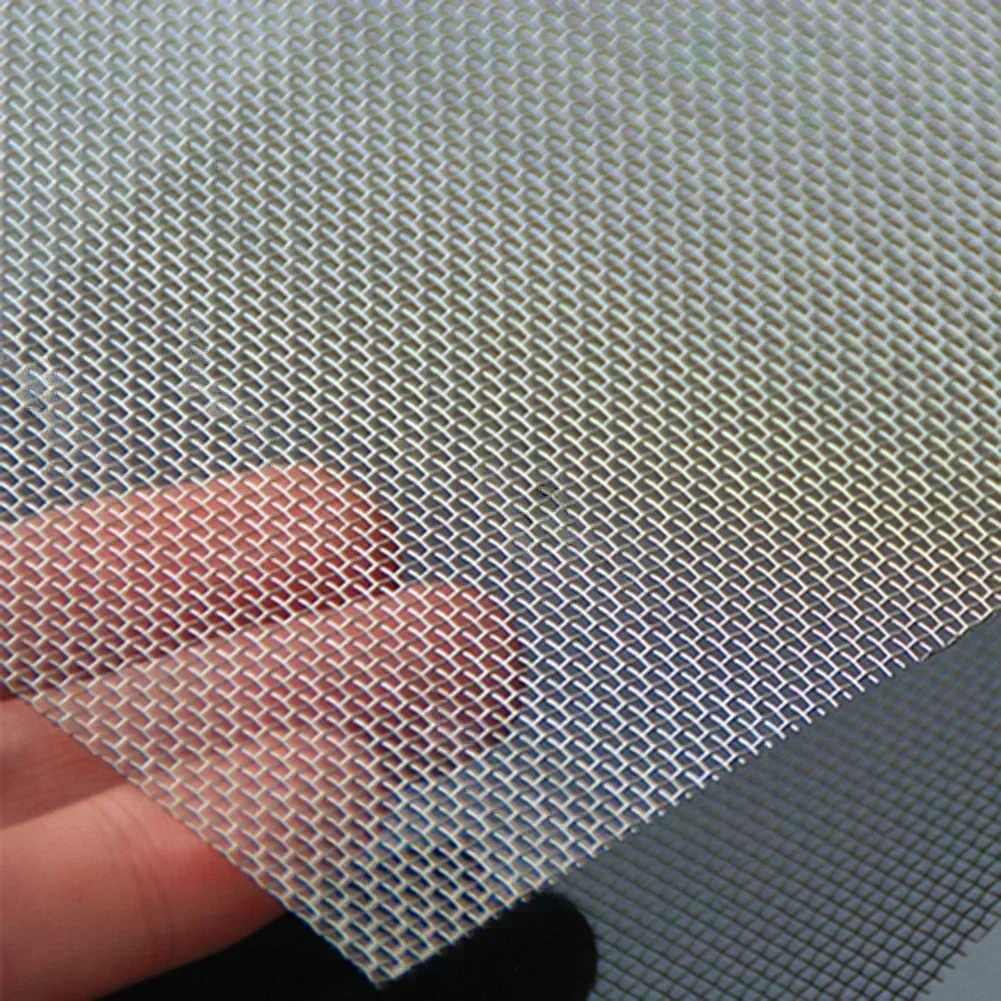 1Pcs Universal Plastic Repair Mesh Patch Car Bumper Steel Net For Plastic Hole Repair Moulding Car Bumper Grille Net