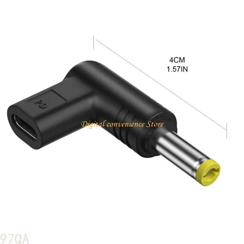 97qa Универсальный тип C USB до 2 5 мм/3 мм/4 0 мм/5 мм адаптер заряда мощности для вентилятора с светодиодом и В 9 Фото №6