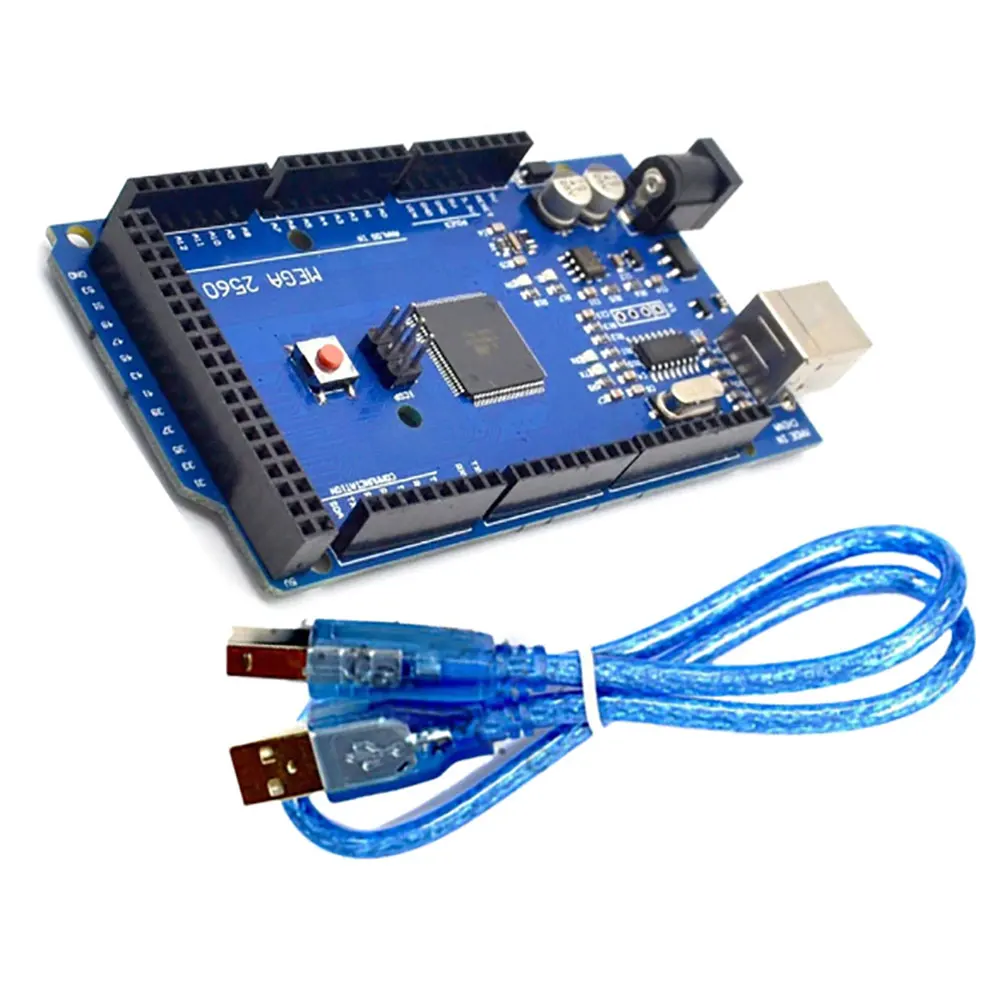 New Level Version Mega2560 R3 Development Board Atmega16u2 Improved Version With Ch340g Send Data Cable