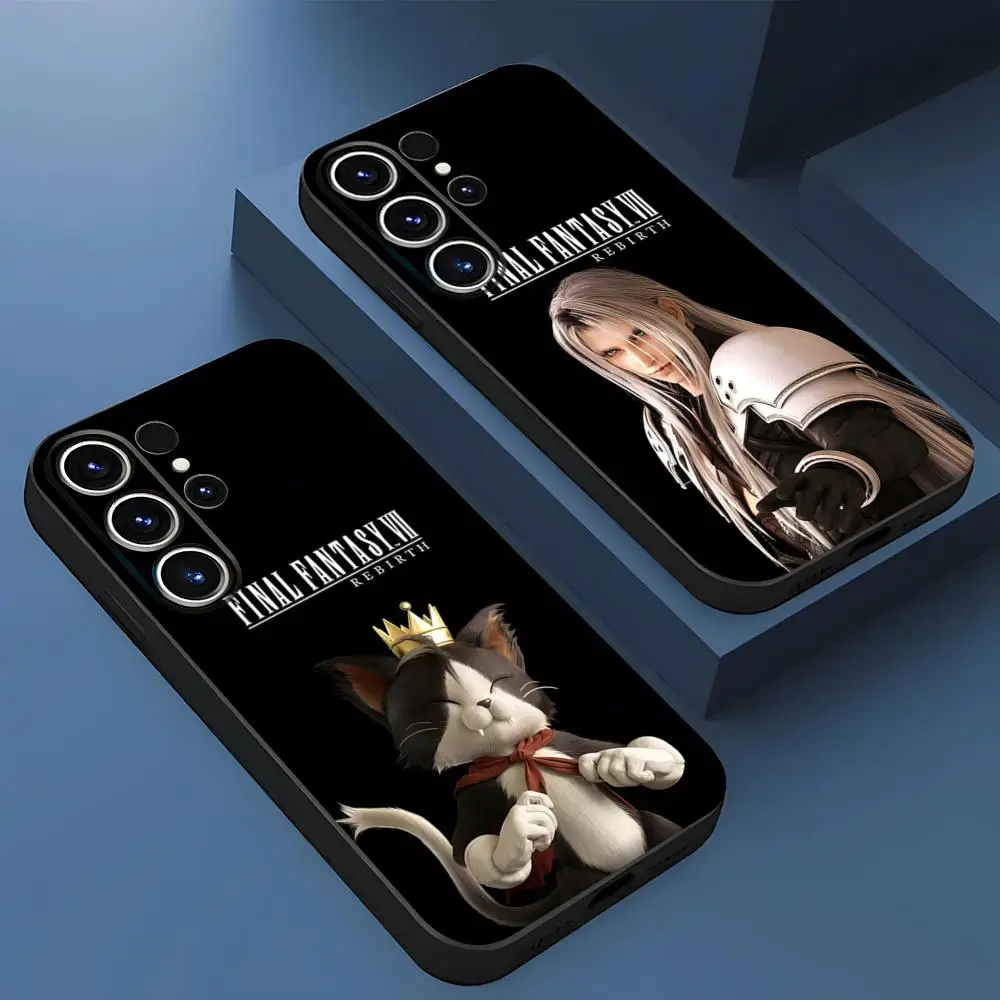 Final Fantasy Sephiroth Handyhülle für Samsung S26 S24 Ultra S25 S23 Fe S22 S20 S21 Plus A16 A54 A34 A53 Rückseiten-Cover
