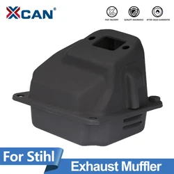 XCAN Exhaust Muffler For Stihl MS380 MS381 038 038AV Chainsaw Lawn Strimmer Parts Replacement 1119 007 1005 1119 007 1027