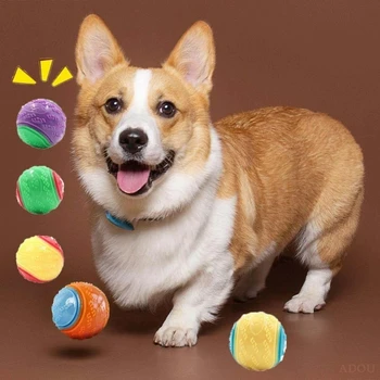 Squeaky Dog Chew Ball 1