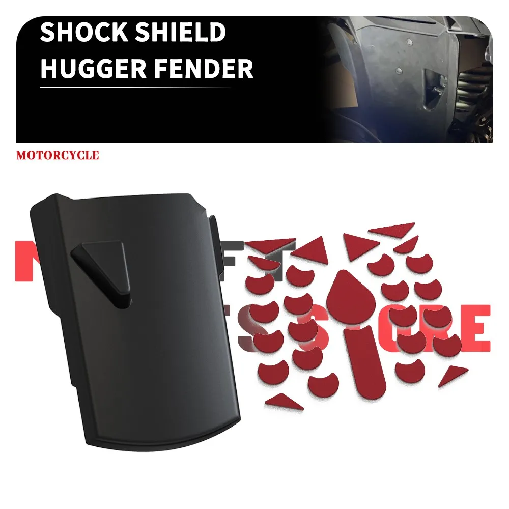 

FOR HONDA NT1100 NT 1100 DCT nt1100 2022-2024 Motorcycle ABS Plastic Shock Shield Rear Hugger Fender NT-1100 2023 Accessories