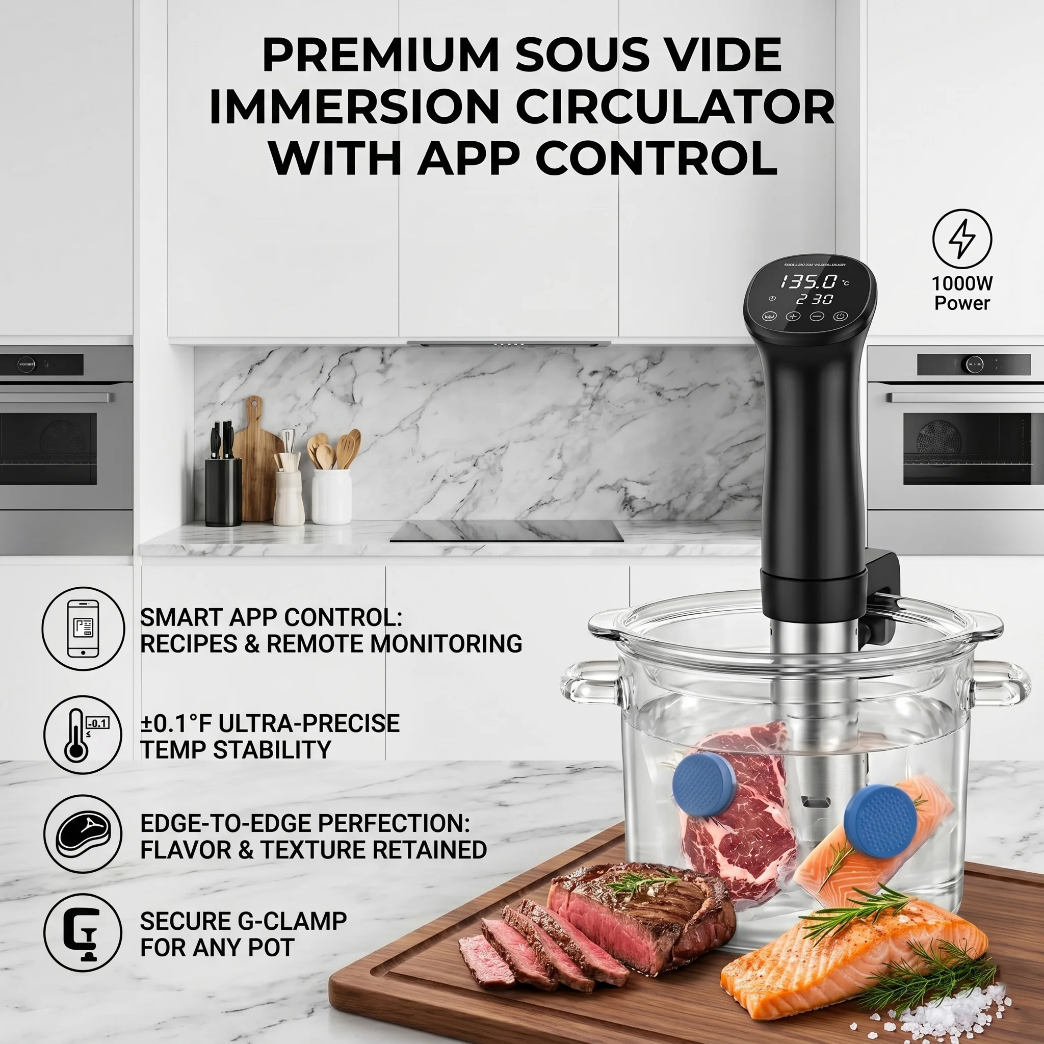 4 10 Pcs Sous Vide Magnets Sil - Sous Vide Immersion 评论和价格