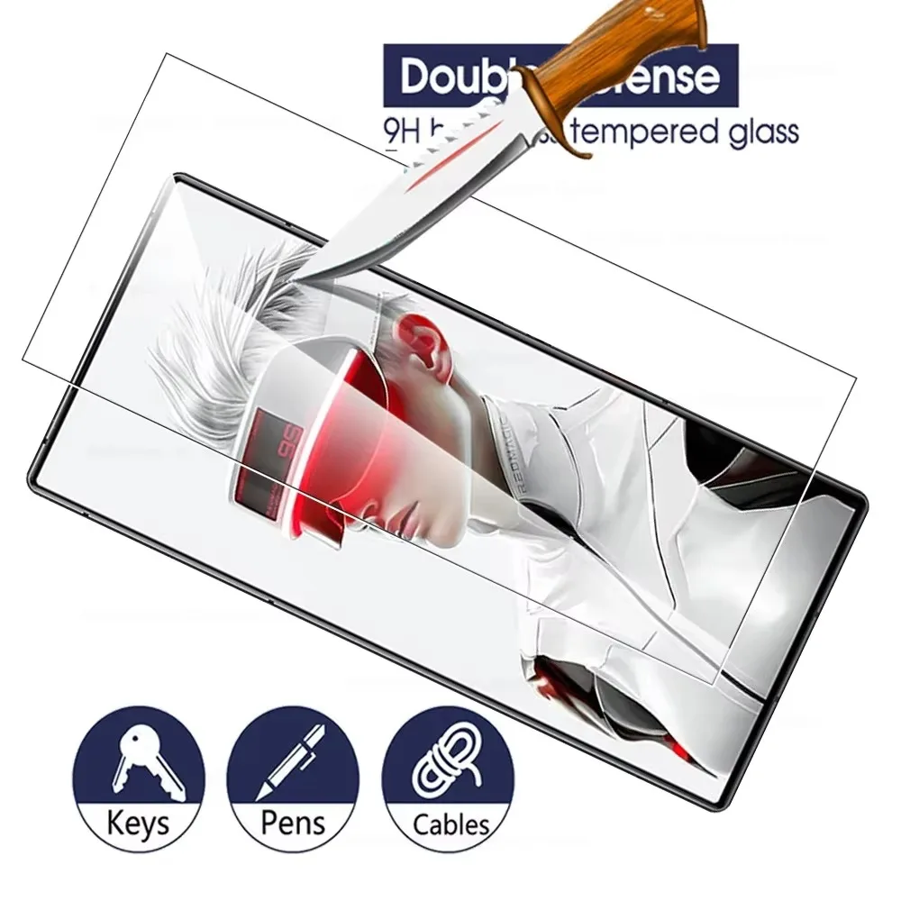 4 Uds HD vidrio Protector templado para ZTE nubia Red Magic 9S Pro + REDMAGIC 9 S Pro + 9SPro Plus 5G Protector de pantalla Flim Cover