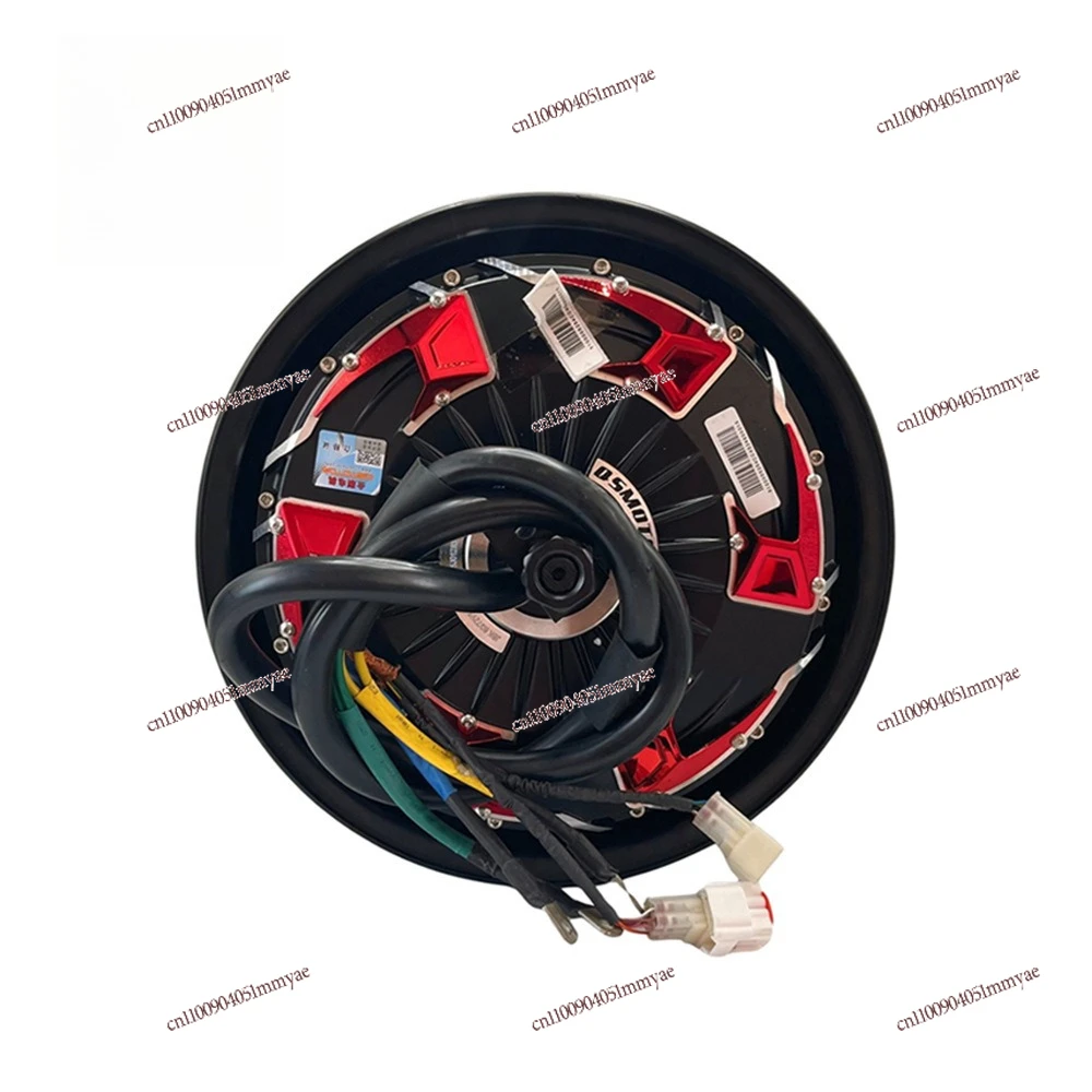 12-inch fourth-generation 5000W double-hall wide tire 16-axle 48V-96V electric vehicle motor