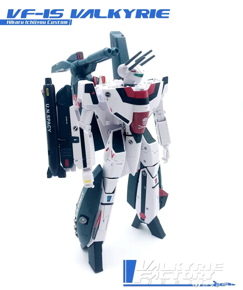 In Stock Valkyrie Factory 1/60 VF-1S Super Valkyrie VF1S VF1J