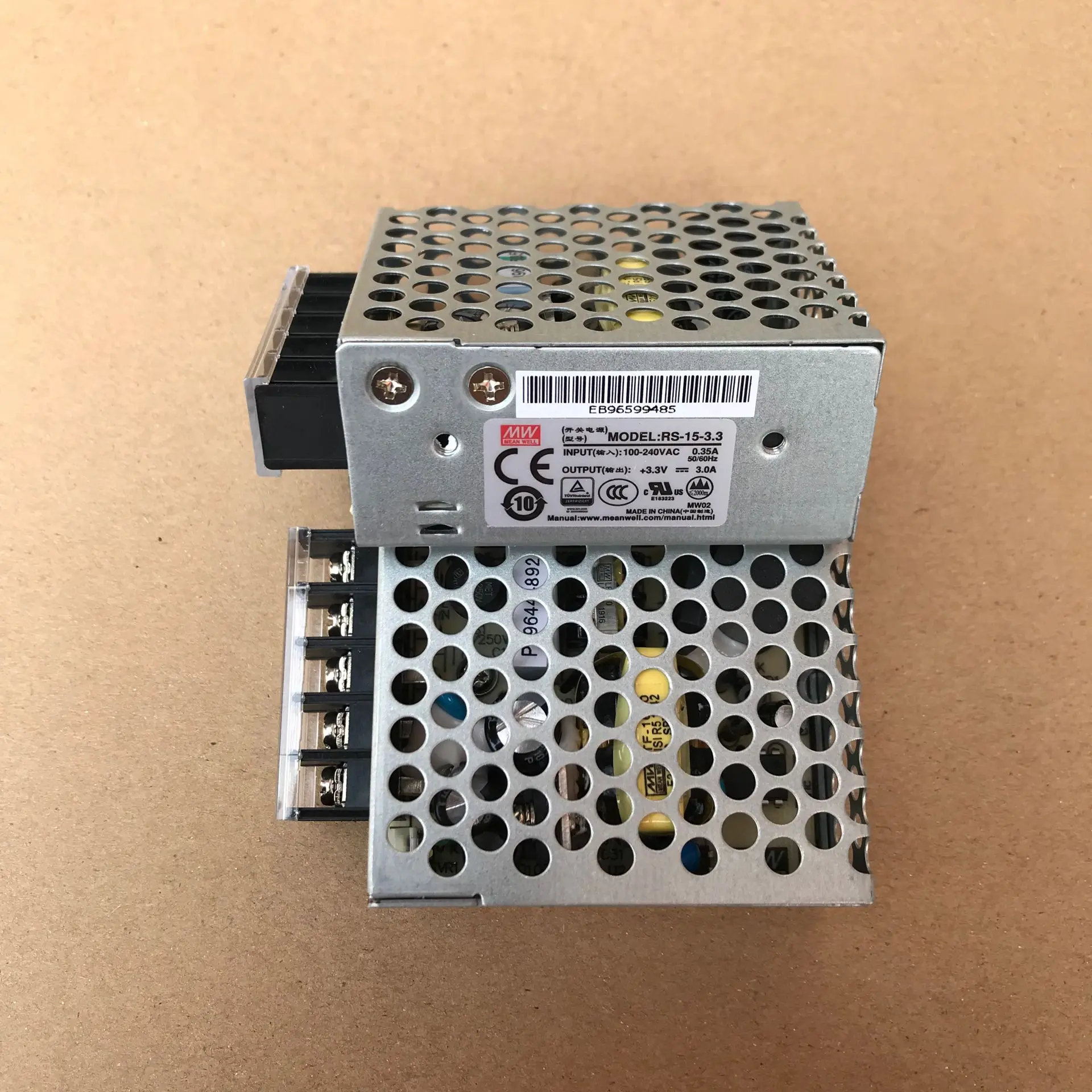 

MEAN WELL RS-15 RS-15-5 RS-15-12 RS-15-24 Импульсный источник питания с одним выходом 5 В 12 В 24 В