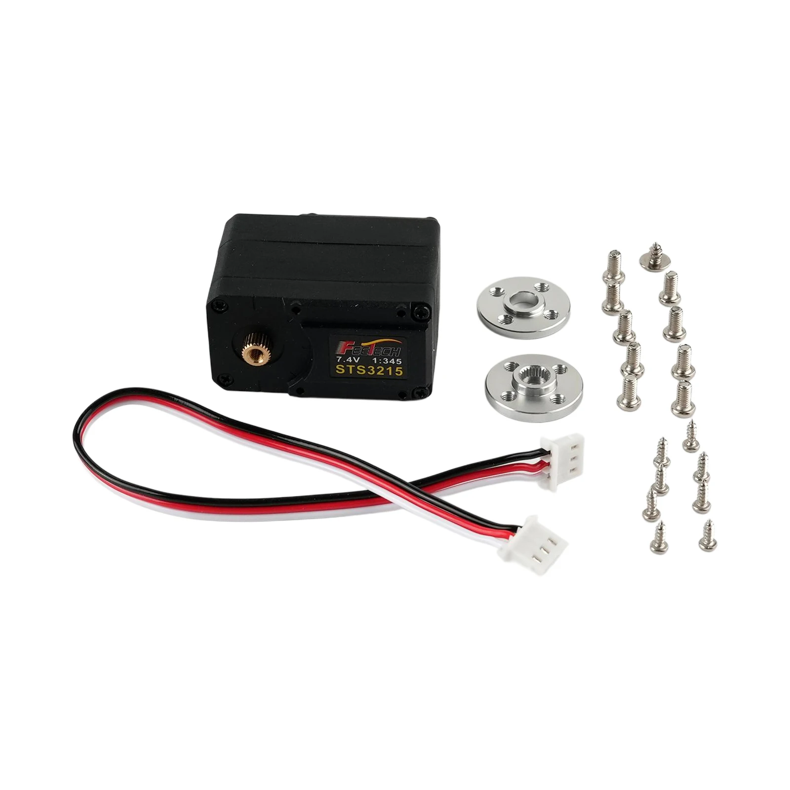 STS3215 19KG servomoteur double axe moteur 360 degrés 2 pièces/ensemble 1:345 fonctions de puissance Servos pièces de bricolage pour modèle robotique de voiture/Robot RC