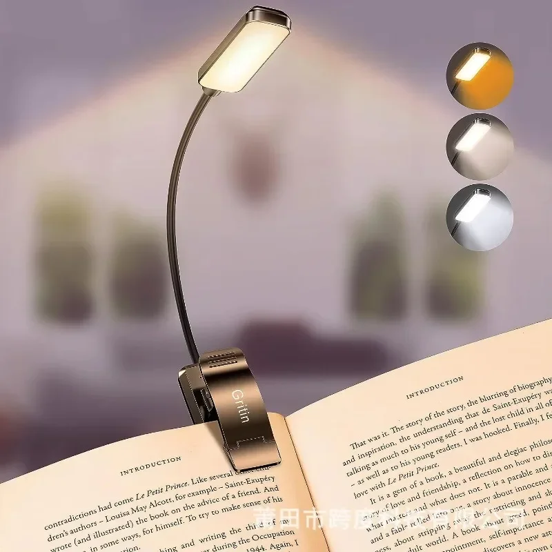 

Fashion Color 42g Weight Light Emitting Diode Book Lamp Desk Lamp with Reading Clip