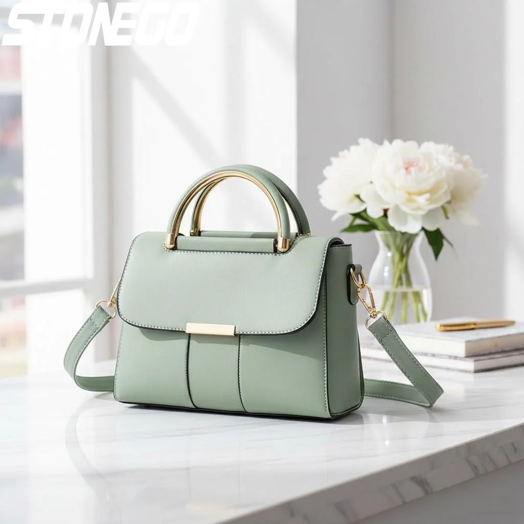 Sac à main tendance imperméable pour femme avec bandoulière réglable et fermeture magnétique, idéal pour un usage quotidien