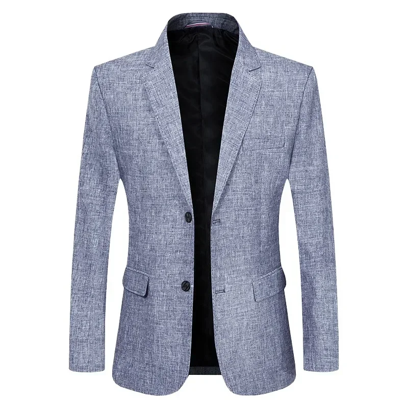 

New Fashion Male Business Casual Suits Coats Men Thin Blazers Jackets High Quality Man Spring Slim Blazers Jackets Coats 4XL