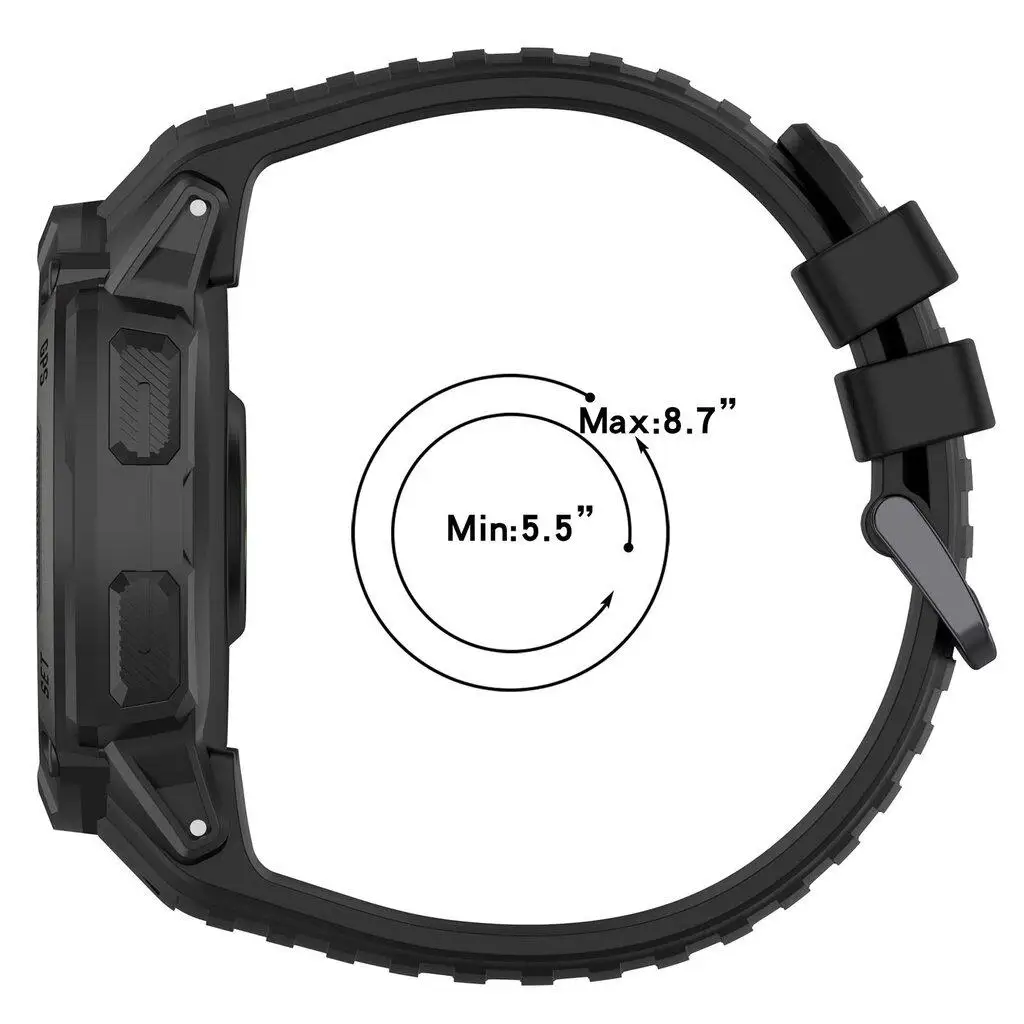 2x Smart Watch Band Sportarmband Voor Garmin Instinct 2x Polsbandje Siliconen Band Voor Garmin Instinct