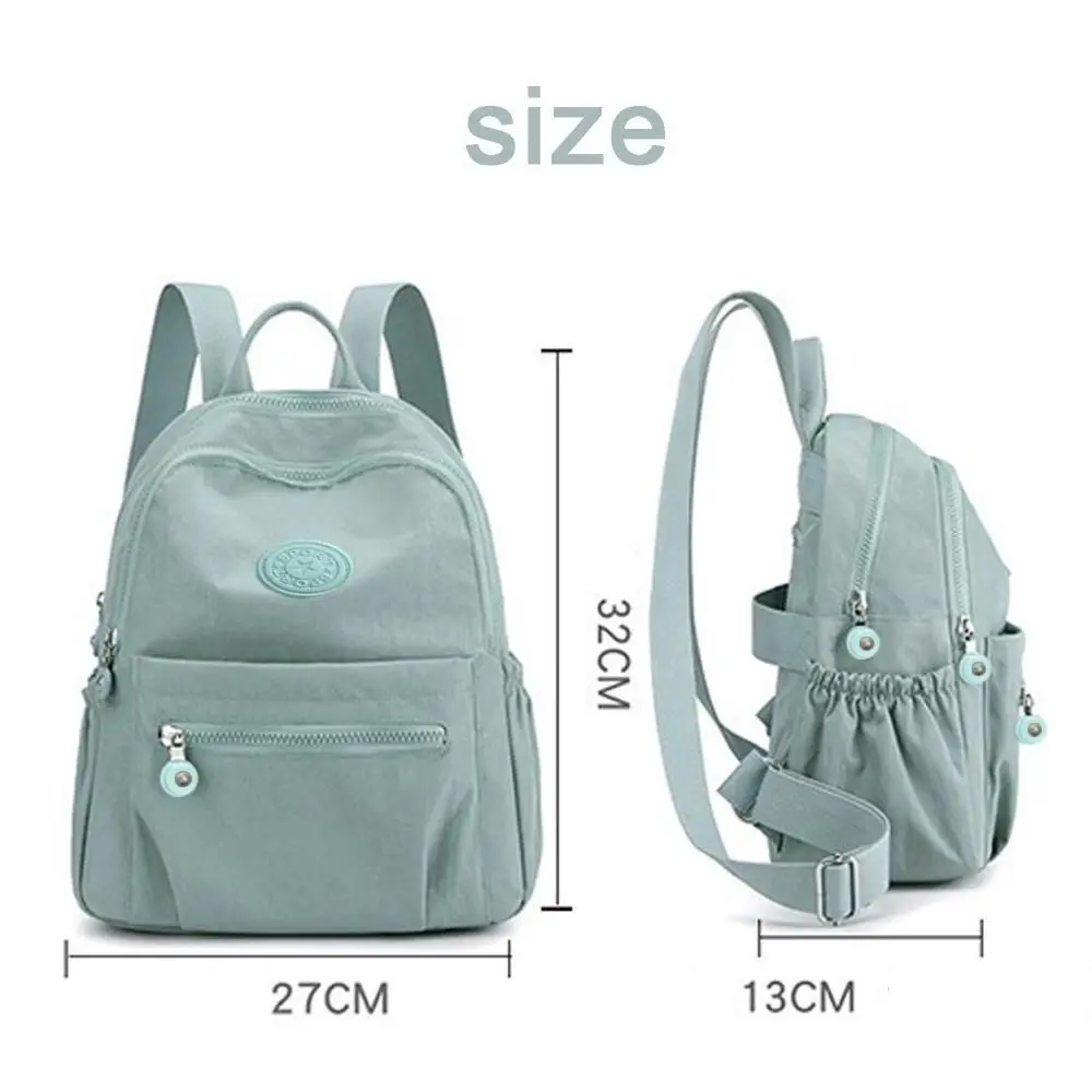 Versatile Large Capacity Shoulder Bag Waterproof Lightweight Mini Rucksack Wear-resistant Small Backpack School