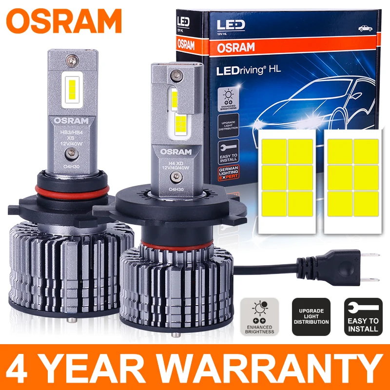 

OSRAM Classic 3.0 40W High Power Led H1 H4 H7 Car Headlight Bulbs H8 H11 9005 9006 9012 HB3 HB4 HIR2 Fog Lights Turbo Auto Lamps