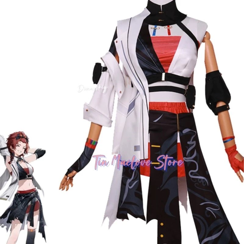 

BWuthering Waves Chixia Косплей 코스프레 Аниме Боевой Костюм Полный Комплект Игрового Персонажа Наряд Хэллоуин Рождество Лолита 코스프레