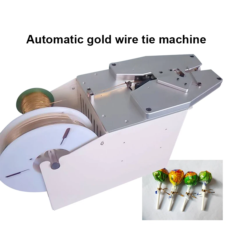 Automatic Gold Wire Sealing Machine For Sealing And Tying Packaging Machine For Plastic Film Bags