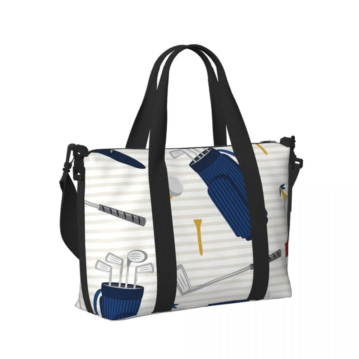 

Tee Time Golfing Гольф-клюшки и футболки Пляжная дорожная сумка Большая вместительная сумка для спортзала Спортивная женская дорожная сумка для покупок